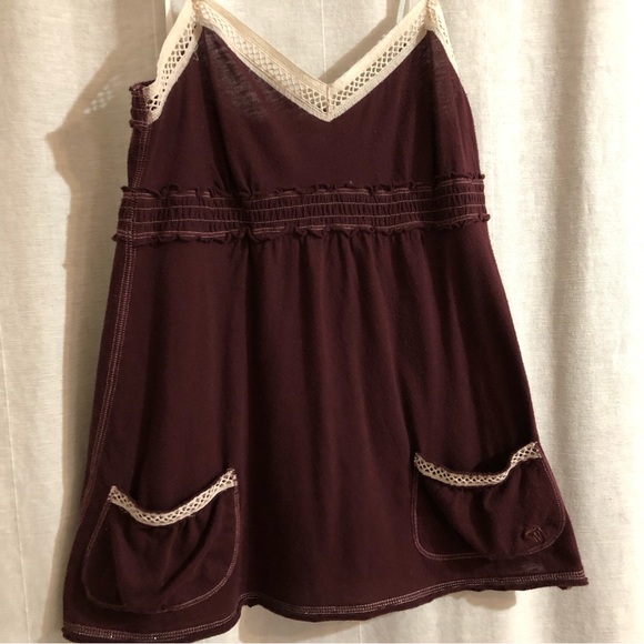 Sold - Abercrombie and Fitch babydoll top - Picture 2 of 6